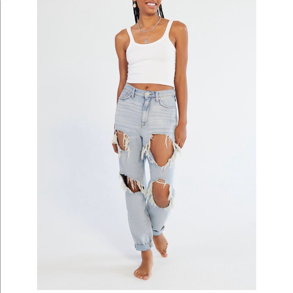 NWT Urban Outfitters High Rise Mom Jean